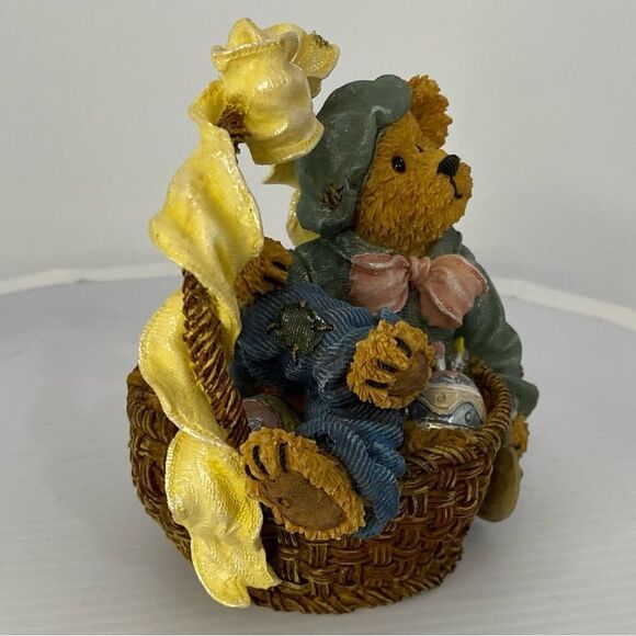Boyds Bears Rembrandt Eggsellent Work Figurine Easter The Bearstone Collection - Picture 5 of 16